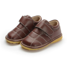 Внутренняя обувь из натуральной кожи Baby Boy Brown 1-2-3y
